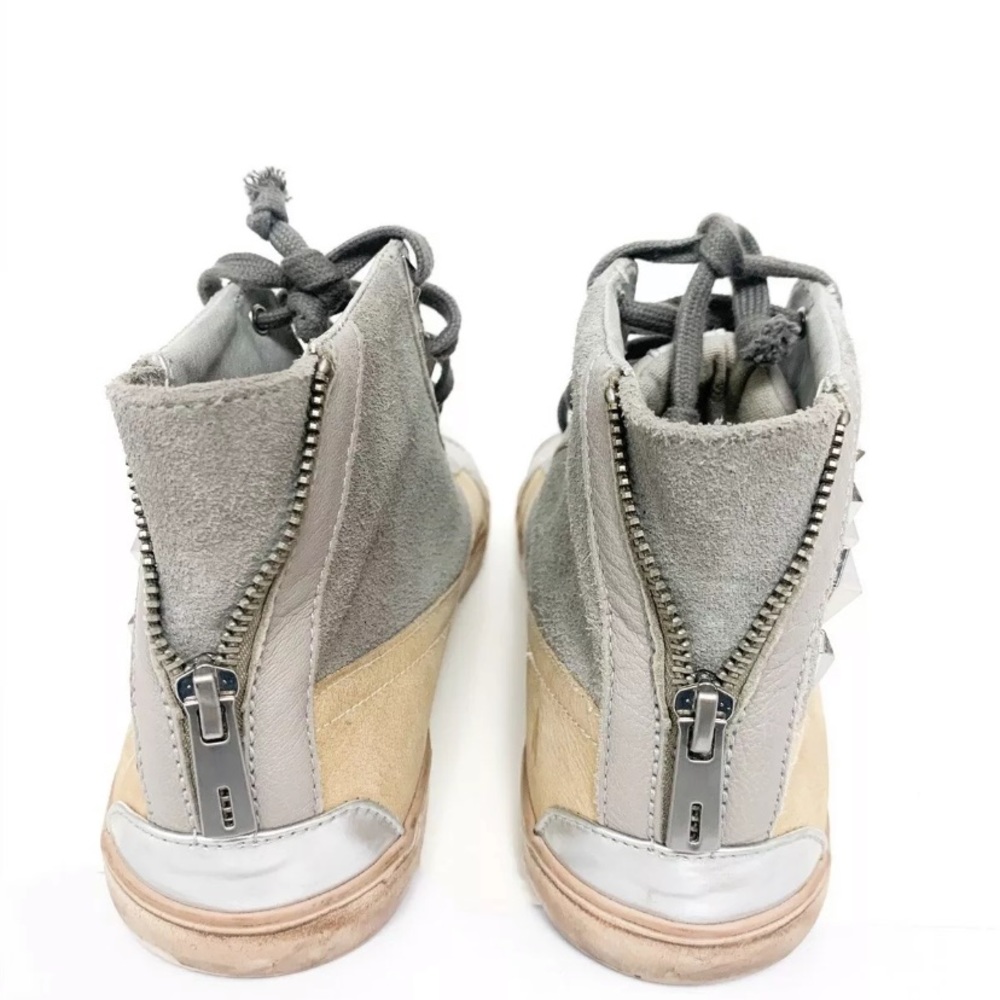 Sam Edelman Silver sneakers size 8.5 - Picture 4 of 8